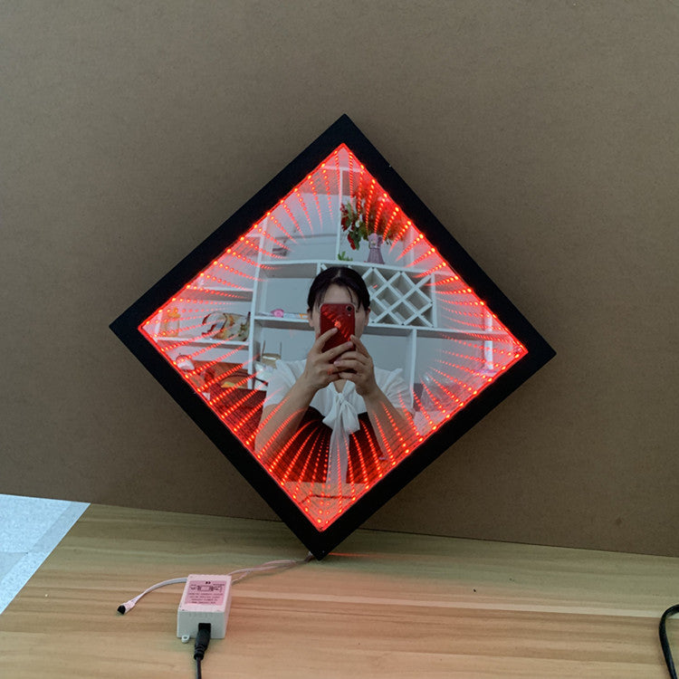 Ferron Infinity Tunnel Mirror — LED Deep Space Portal Light