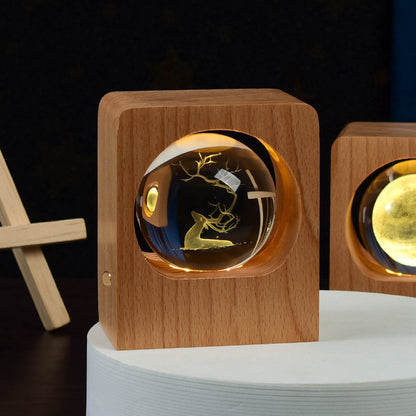 Ferron Cosmos — 3D Crystal Ball Night Light