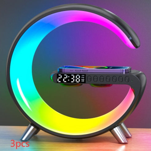 Ferron Arc Station — RGB Lamp, Bluetooth Speaker & Wireless Charge