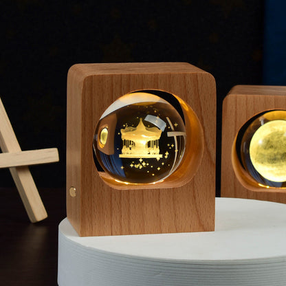 Ferron Cosmos — 3D Crystal Ball Night Light