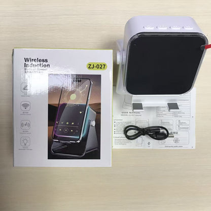 Ferron Induction Speaker — 5-in-1 Wireless Speaker, Phone Stand & RGB Mood Light