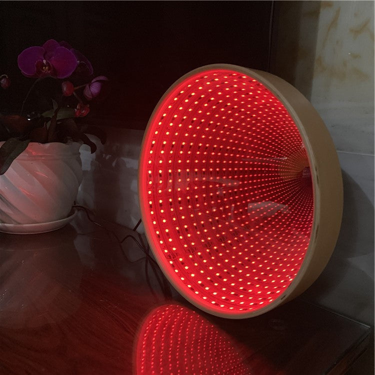 Ferron Infinity Tunnel Mirror — LED Deep Space Portal Light