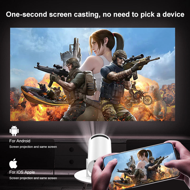Mini Portable HD Projector — Theater at Your Fingertips