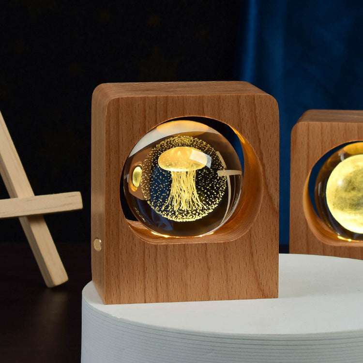 Ferron Cosmos — 3D Crystal Ball Night Light