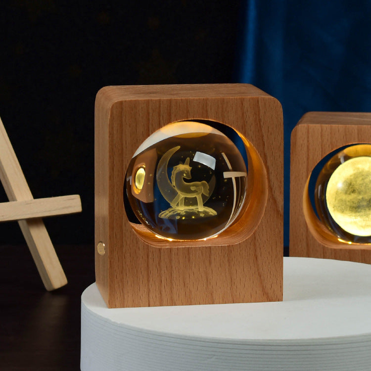 Ferron Cosmos — 3D Crystal Ball Night Light