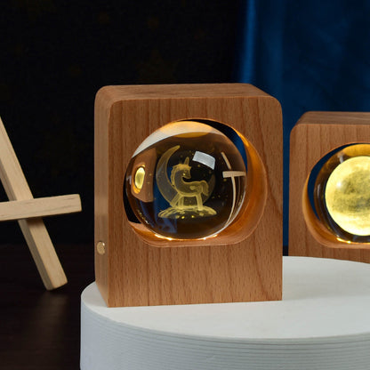 Ferron Cosmos — 3D Crystal Ball Night Light